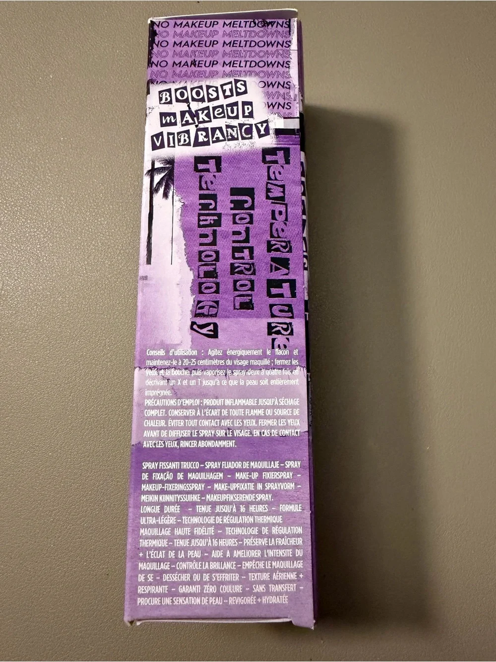 Urban Decay Purple Setting Spray - Original Formula